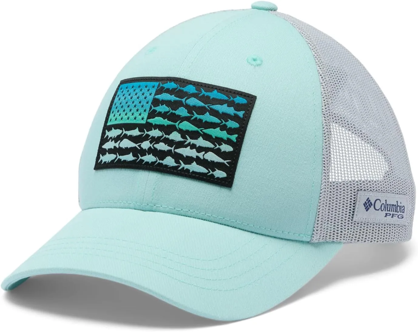 Columbia Women's PFG Fish Flag Snap Back