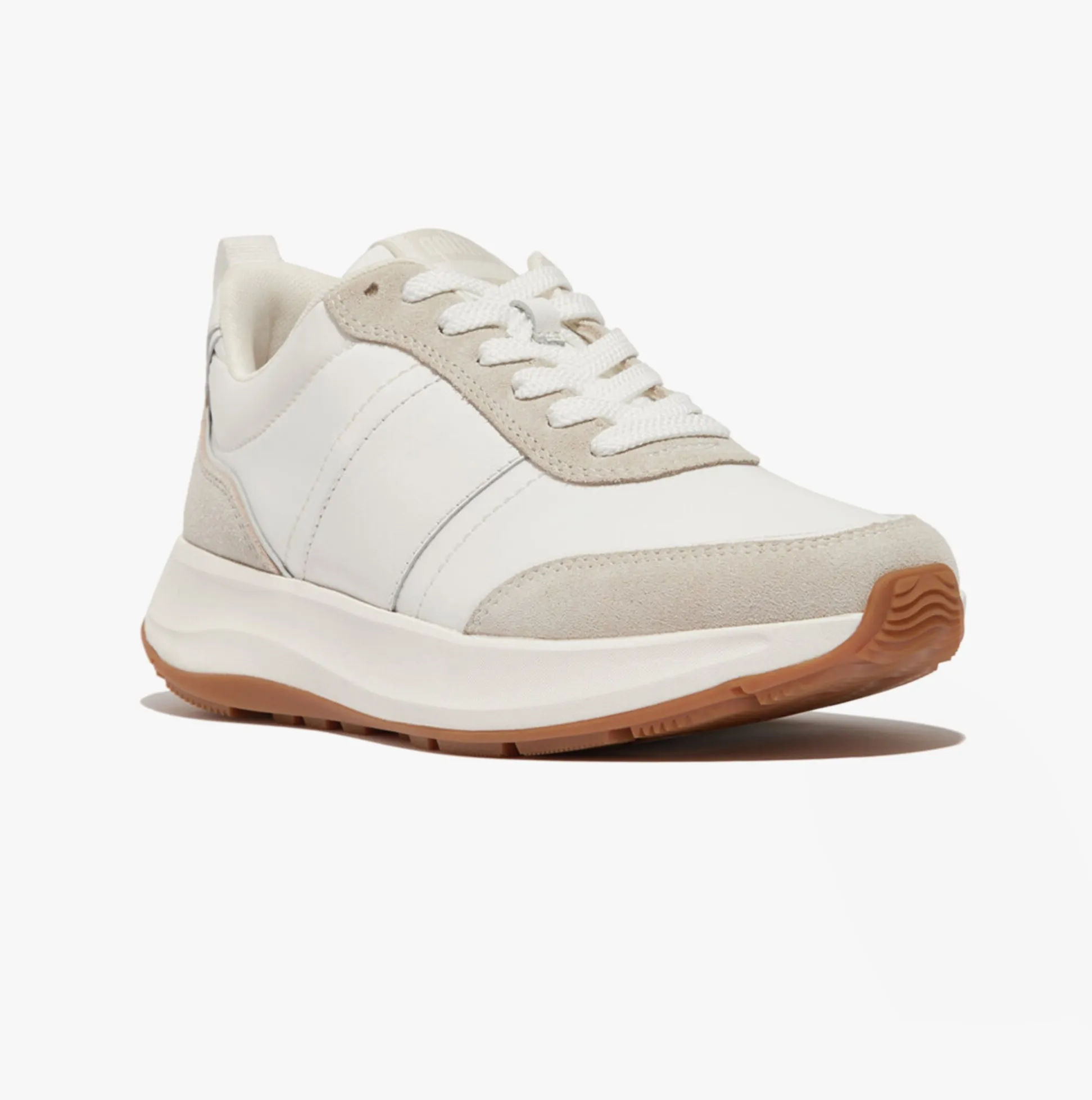 F-MODE Womens Trainers Urban White Mix