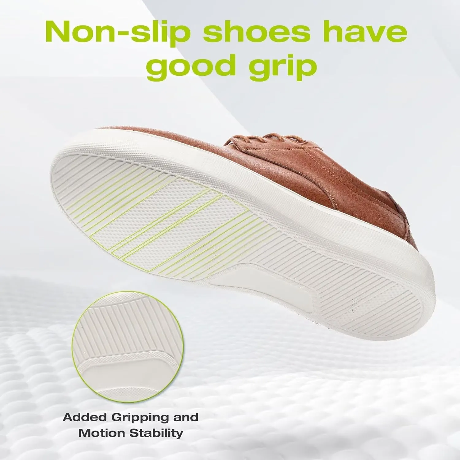 OrthoComfoot Men's Orthopedic Wide Leather Dress Walking Shoes: Comfortable Arch Support Oxfords for Plantar Fasciitis, Orthotic Casual Business Work Shoes for Foot and Heel Pain Relief