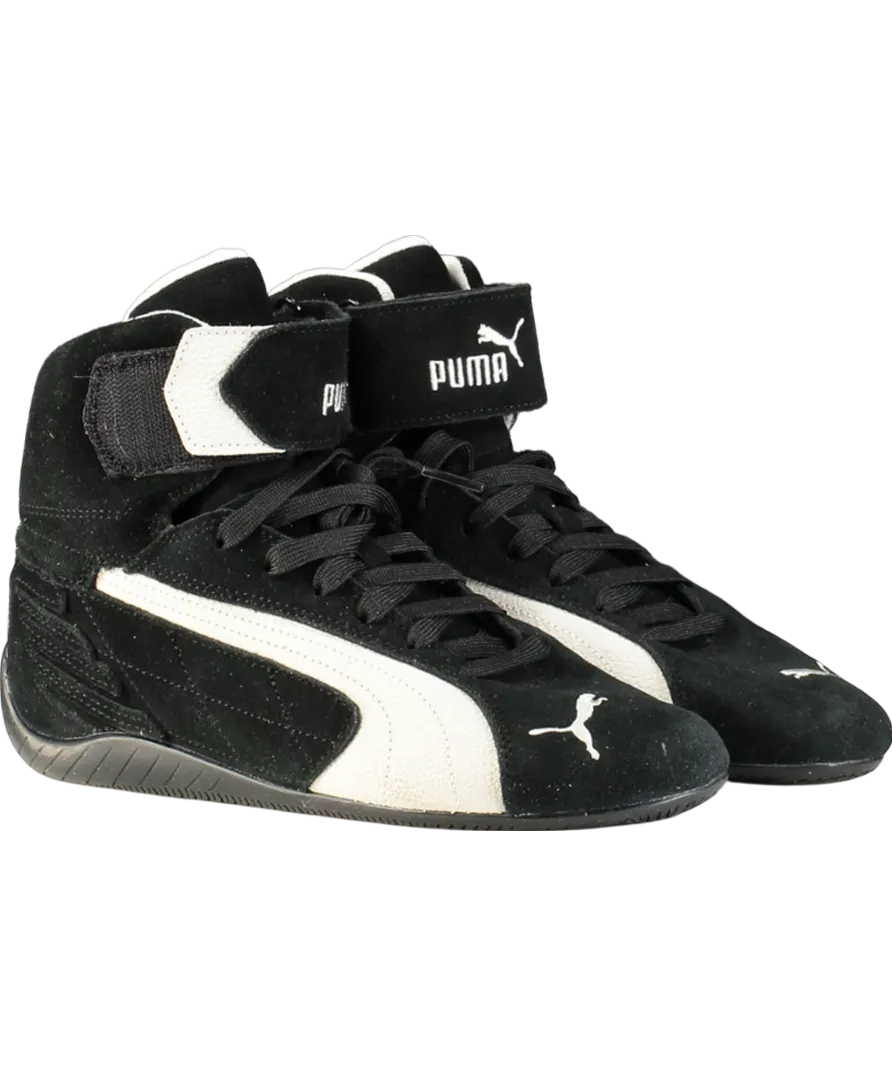 Puma Black / Warm White Speedcat Mid Sneakers Unisex UK 4 EU 37 👠