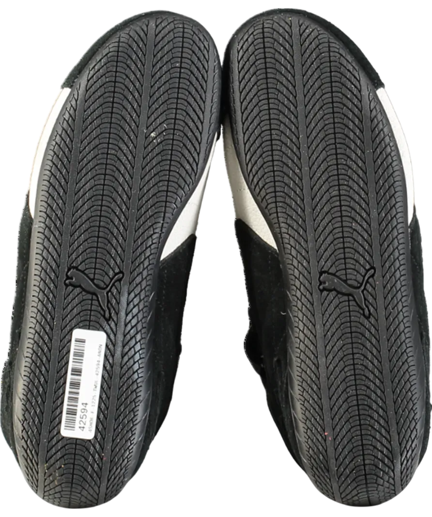 Puma Black / Warm White Speedcat Mid Sneakers Unisex UK 4 EU 37 👠
