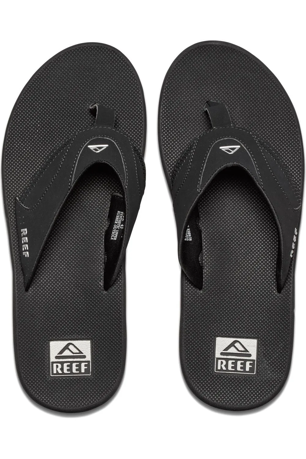 Reef Fanning Black Silver